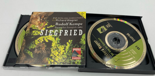4 CD Set - Wagner: Siegfried - Rudolf Kempe Audiophile SBM Gold Discs - Picture 4 of 8
