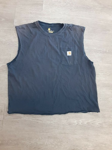 Destroyed Sun Bleached Carhartt Shirt 