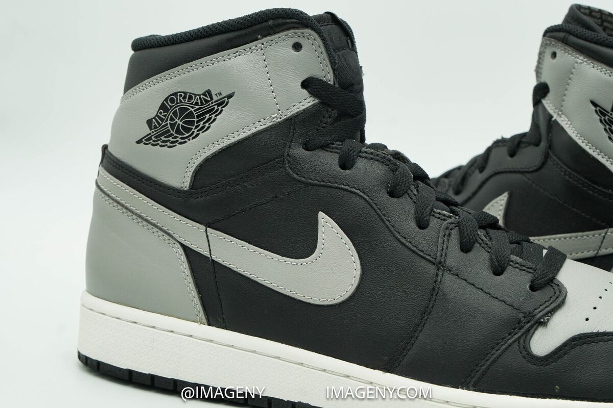 AIR JORDAN 1 RETRO HIGH OG SIZE 12 SHADOW BLACK SOFT GREY AIR JORDAN 1 RETRO HIGH OG SIZE 12 SHADOW BLACK SOFT GREY