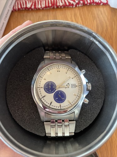 Yepme Mens Chronograph Watch White/ Silver - Picture 3 of 3