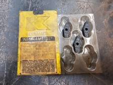 Qty 3 Kennametal VNMG 332 VNMG160408P KC910 Grade Carbide Inserts