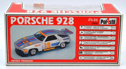 Die Cast " Porsche 928 " Polistil 1/25 - 第 3/3 張圖片