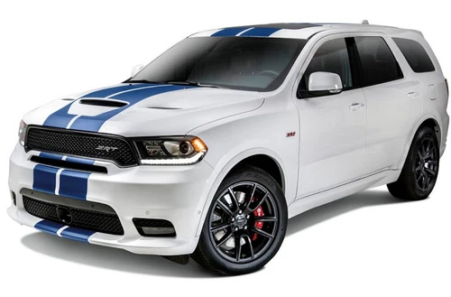 Dual Redline rally Stripe Decal FIT DODGE DURANGO SRT 392 Sticker 2015 2020 2023