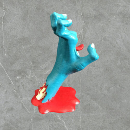 Skateboard Santa Cruz Screaming Hand custom Hand Painted 11cm Jim Phillips - Picture 3 of 5