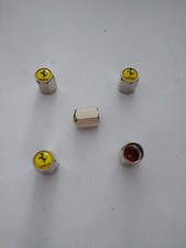 Set of 5 Wheel Tire Caps Air Valve Stem Cover For FERRARI Truck Car Free Ship