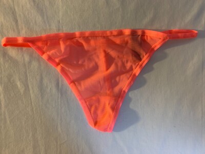 Undiz Woman's Thong Underwear See-Through Solid Colors (XS, S) Sizes