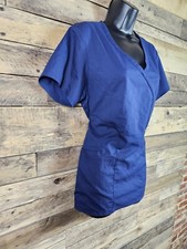 Grey's Anatomy Spandex Stretch Medium Scrub Top Chest 40" Length 26.5"