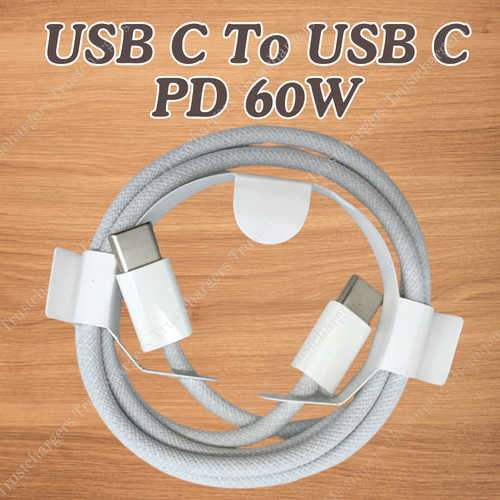 Pour iPhone 15 16 iPad MacBook USB Type C vers Type C Câble USB C Chargeur Rapide Lot - Photo 1/14
