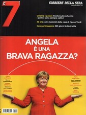 7-Sette 2018 2.Angela Merkel,Giorgia Forattini,Giuliano Sangiorgi