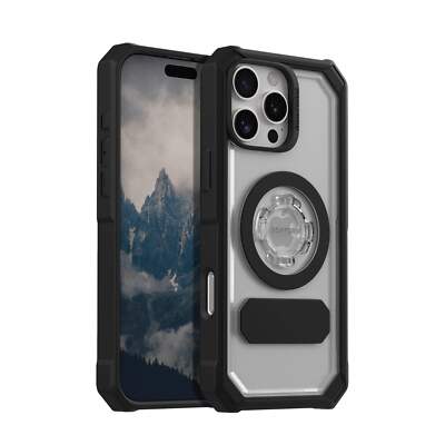 Rokform iPhone 16 Pro Max Crystal Case - MagSafe & Wireless Charging Compatible
