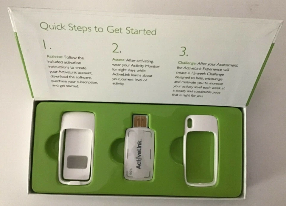 Weight Watchers Phillips ActiveLink Active Link Rastreador de Actividad Nuevo Caja Abierta Foto 2 de 3