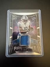 2020 Panini Spectra - Fireworks Fabric #3 - Kenny Golladay /99