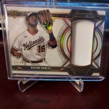 2021 Topps Museum Collection Victor Robles Single Jumbo Relic #35/48