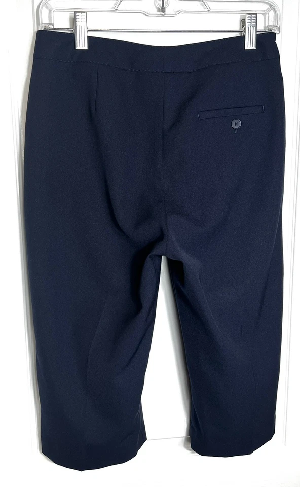 Shorts/capris feminino Ep Pro Golf azul marinho escuro/preto tamanho 4 - Imagem 2 de 4