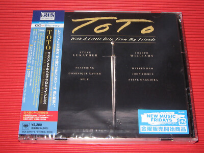5GT TOTO WITH A LITTLE HELP FROM MY FRIENDS JAPAN BLU-SPEC CD +
