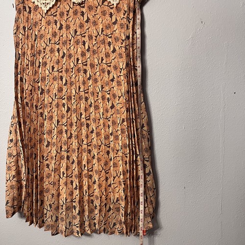xhilaration Pleated Floral/ With Lace Dress Size Xs - Picture 6 of 11