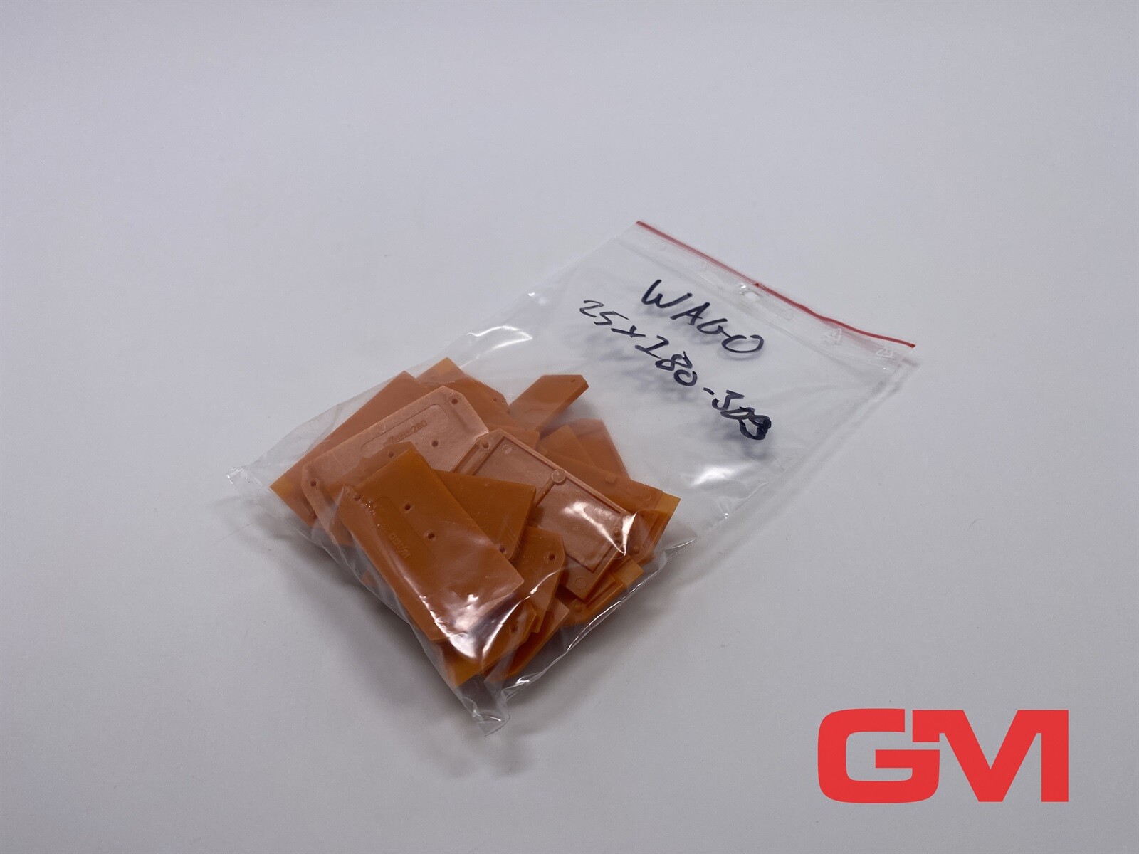 Ve 25x Wago End and Intermediate Plate 280-309 Orange