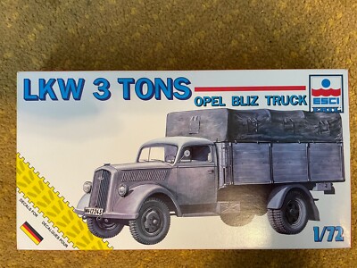 ESCI German Truck LKW 3t Opel Blitz 1/72 Plastic Model Kit 8007