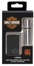 46131 Harley Davidson Zippo & Fuel Canister Set Zippo Lighter NEW