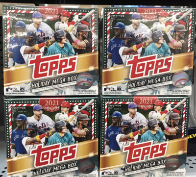 Holiday Mega Box PLUS HUGE BONUS!! 2021 Topps Baseball - Factory