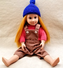Battat Our Generation 18" Doll Dark Red Orange Hair Pigtails Blue Eyes Freckles