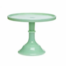 Mosser Glass 12" Cake Plate | Jade
