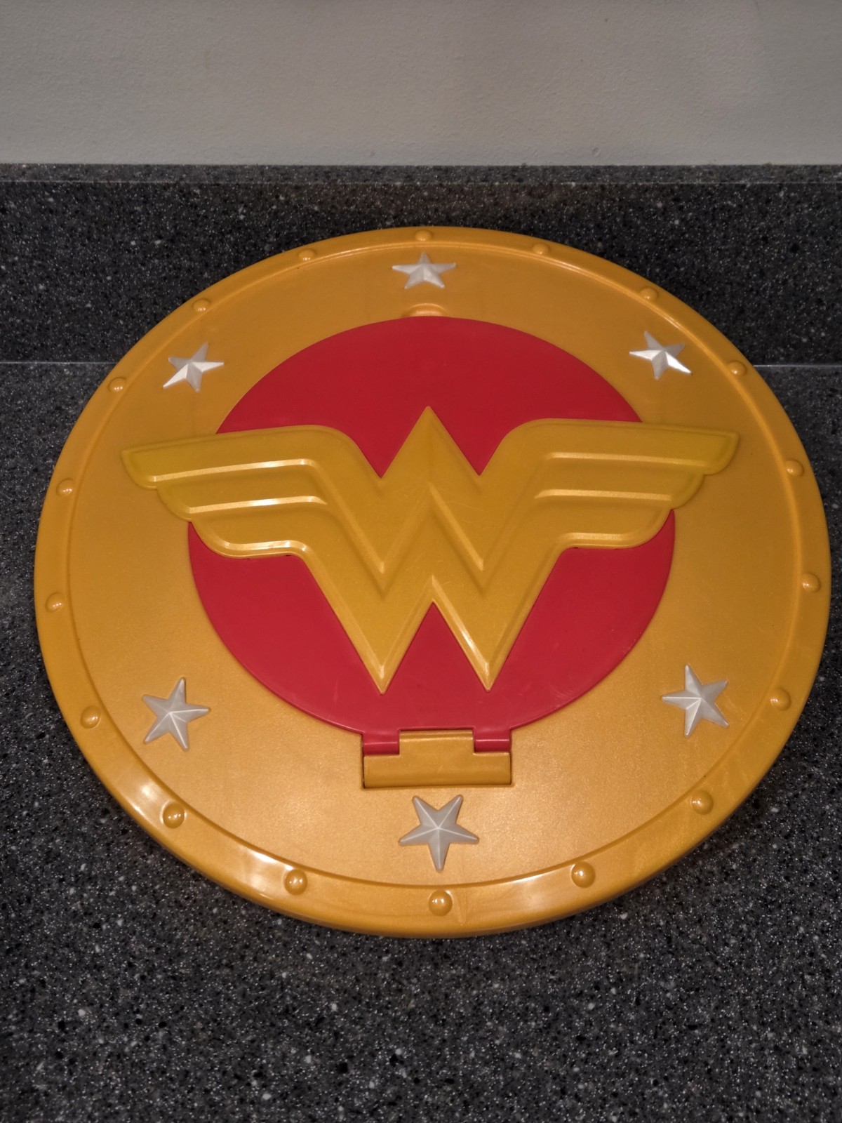 DC Super Hero Girls Wonder Woman Shield & Discs Kids Halloween Costume Accessory image 2