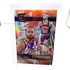 Panini Chronicles Essentials Autographed Stephen Curry Warriors Card #305