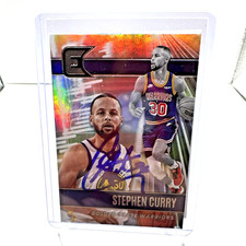 Panini Chronicles Essentials Autographed Stephen Curry Warriors Card #305