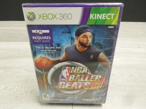 NEW SEALED NBA Baller Beats 2012 Microsoft Xbox 360 CIB Complete Video Game