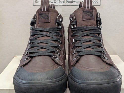 Vans Mens SK8 Hi MTE Leather - WaterProof / Insulated - Size: 11 - Brown - NEW ! - Picture 9 of 24