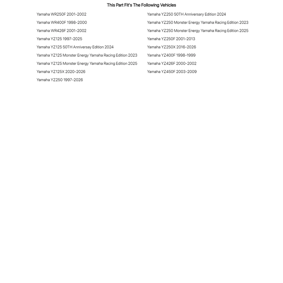 Tusk First Line Air Filter For YAMAHA YZ250X 2016-2023 - Image 4 of 4