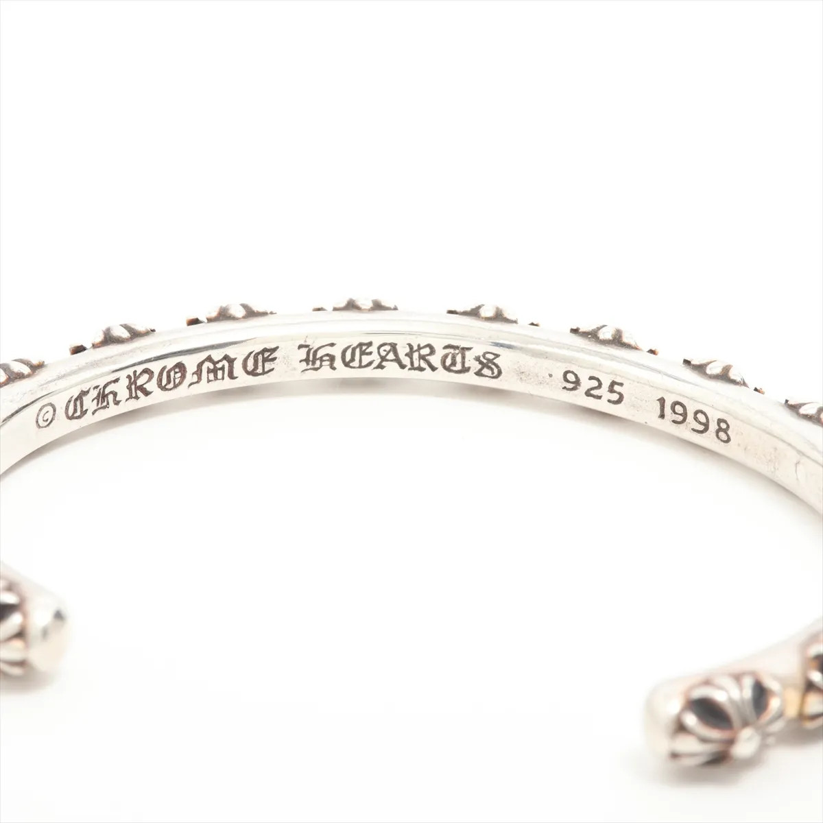 Chrome Hearts Cross band Bangle 925 32.1g thumbnail 6