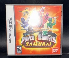 Power Rangers Samurai Nintendo DS 2011 Complete with Manual Tested Working