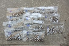 Zestaw 275 metalowych łożysk kulkowych 1/2" i 7/16" z japońskimi mks dobrą amunicją procową