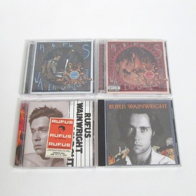 Rufus Wainwright 4 CD Lot Want One & Two Carnegie Hall Self Titled 90s - 2000s