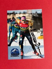 orig. sign. Autogrammkarte  - Olympia 2026 - Skilanglauf - Anian Sossau