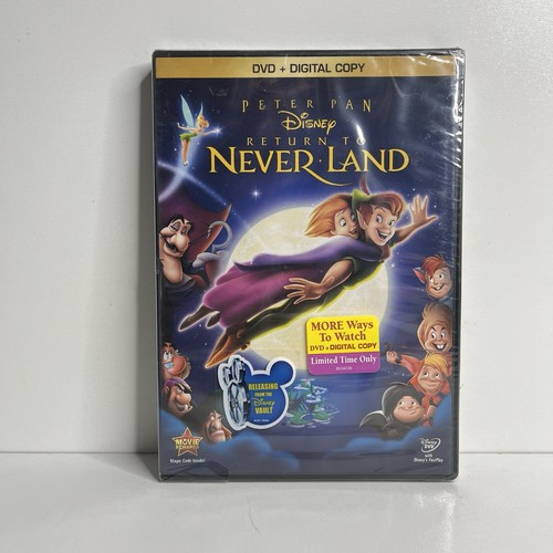 Peter Pan Return to Never Land DVD 2013 Disney Special Edition New Sealed!