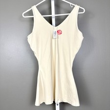 Canotta Red Hot by Spanx Label Flipside Firmers 4 vie taglia XL 1873 ecrù avorio