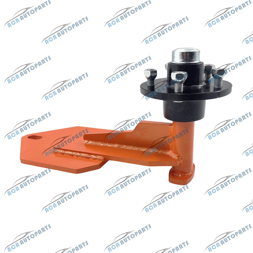 2pcs 5 Lug Shipping Container Wheels 8000LB Fully Assembled With Hub 5x4.5 - image 2 of 4