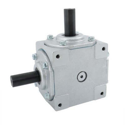 Timunr CW/CW 1:1 Right Angle Gearbox 19455-SR-KW-KW-GR with 2 Keyed As Shown