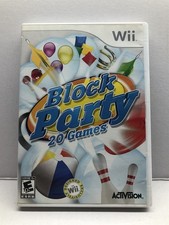Wii Block Party 20 Games - Nintendo Wii - Family Kids Game - Complete Free Ship
