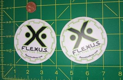X2 FLEXUS Sticker Decal Original Old stock