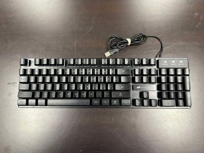 Stgaubron USB Wired Backlit LED Keyboard Very Good