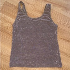 Vintage Dior Tank Top Brown Mesh Small Camisole Designer