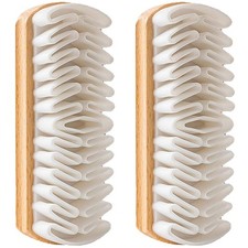 2Pack Suede Brush and Eraser Suede Cleaning Kit for Shoes Bags Jackets Furniture