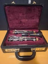 Yamaha YCL-650 Bb Clarinet With Hard Case Untested Missing Mouthpiece