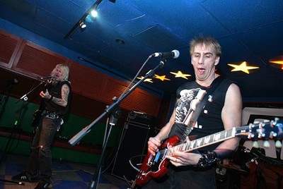 Randy Rampage and Joey Shithead Keithley of DOA Historic Old Photo