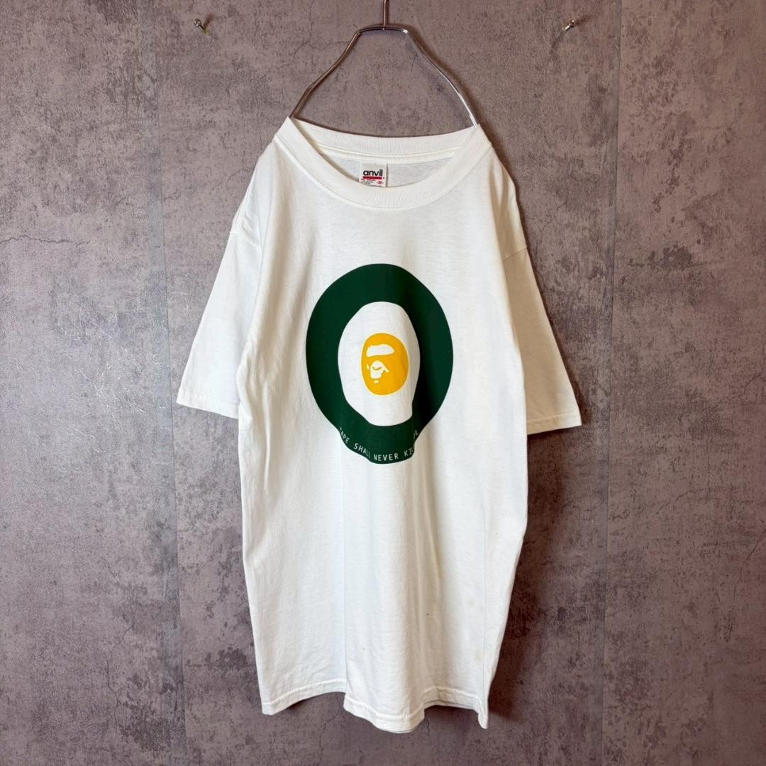 A BATHING APE Rare 90s Graphic T-Shirt Vintage Archive Size M image 2