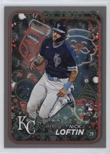 2024 Topps Holiday Silver Glitter Nick Loftin #H30 8tn